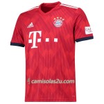 Camisolas de Futebol FC Bayern München Equipamento Principal 2018/19 Manga Curta